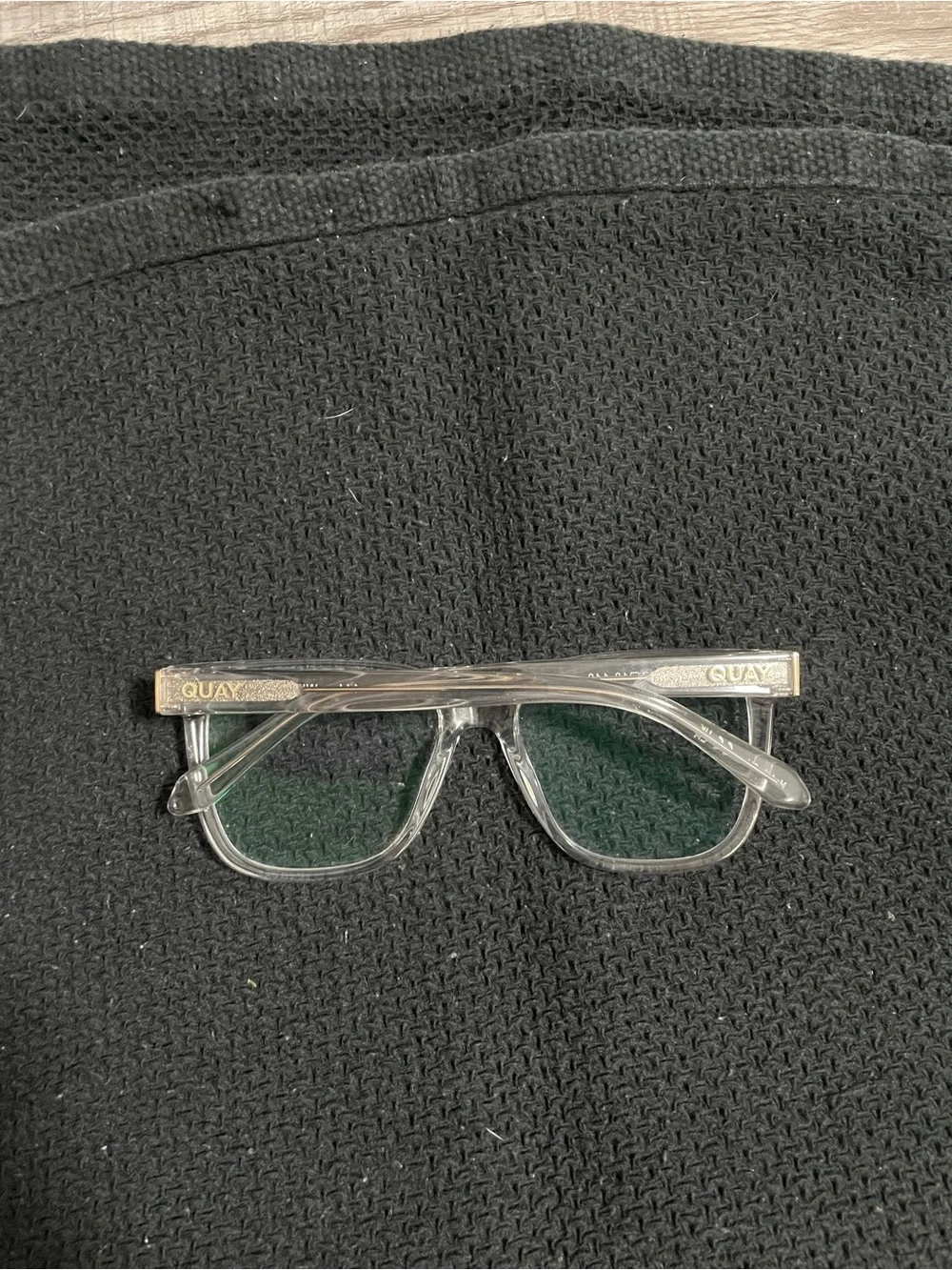 Quay Australia Clear Transparent Women’s Sunglasses